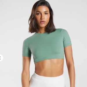 Gymshark x Whitney Short Sleeve Crop Top